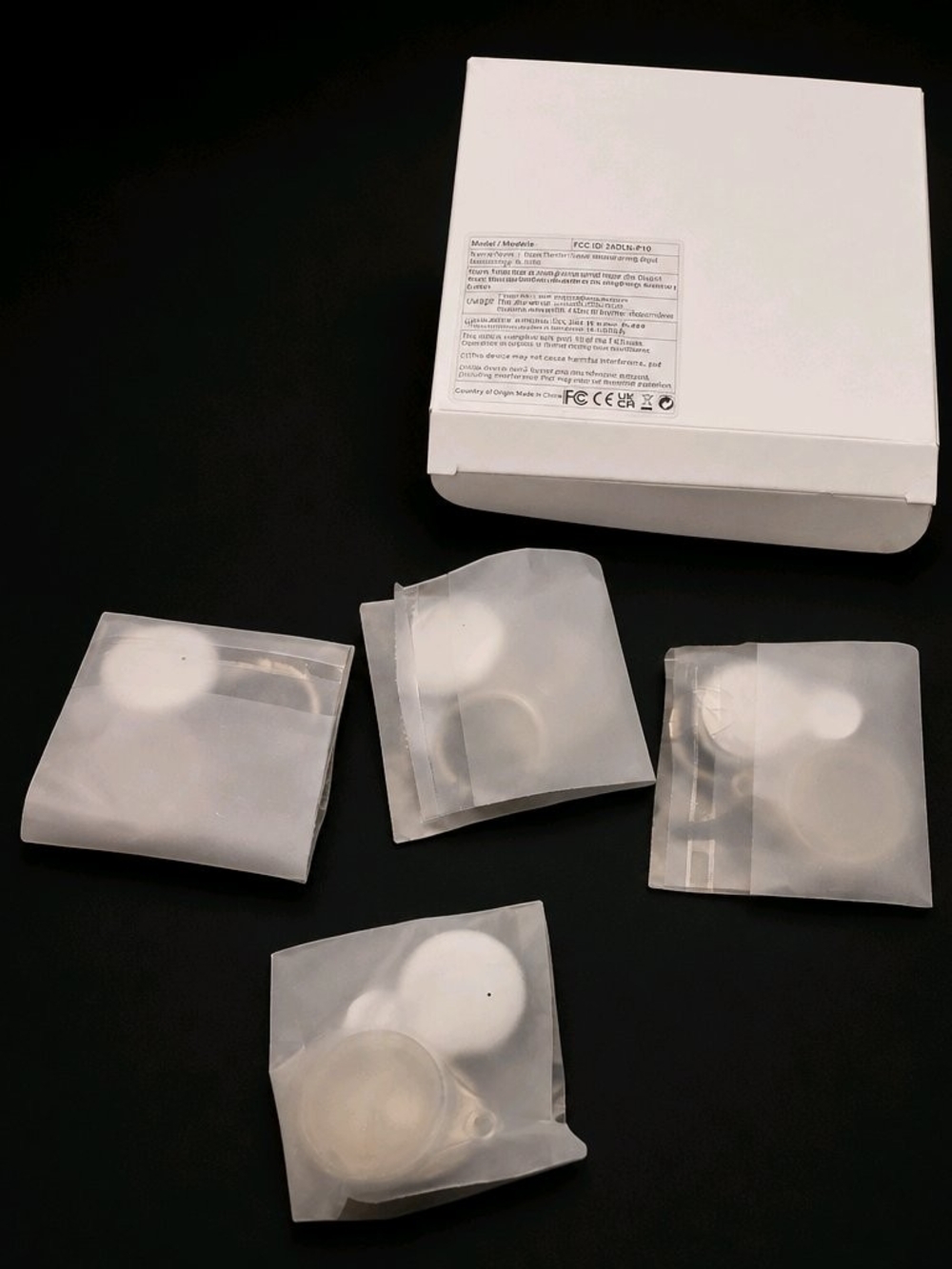 Wireless Tracker Tags - White (Brand Unknown)